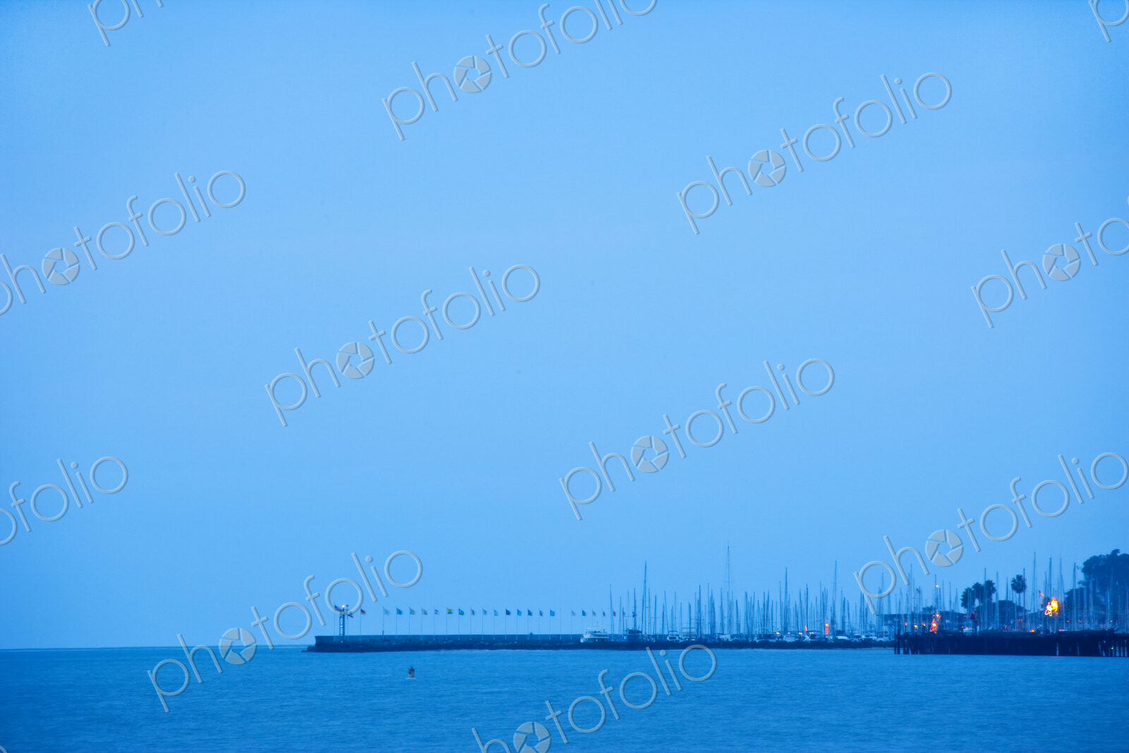 Marina in the Distance