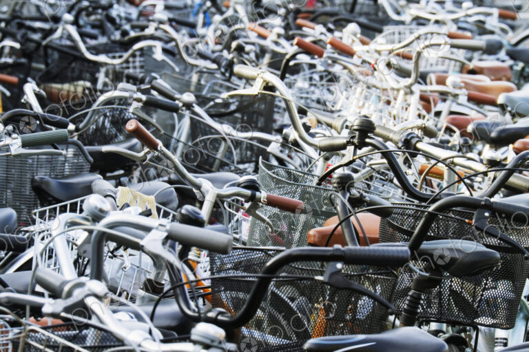 Mass of Parked Bicycles
