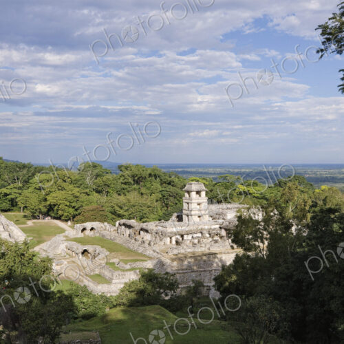 Mayan ruins, Palenque, Chiapas, Mexico