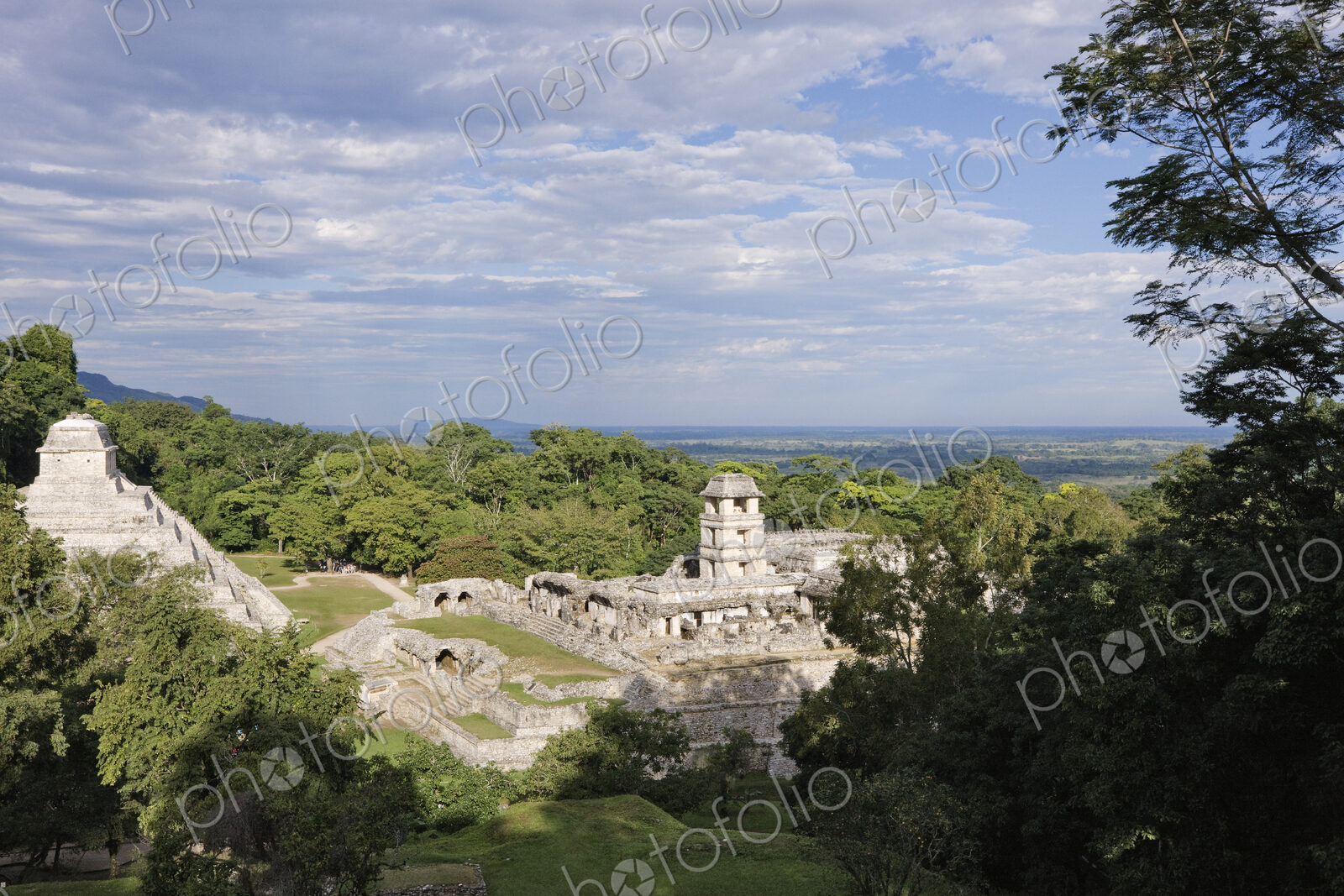 Mayan ruins, Palenque, Chiapas, Mexico
