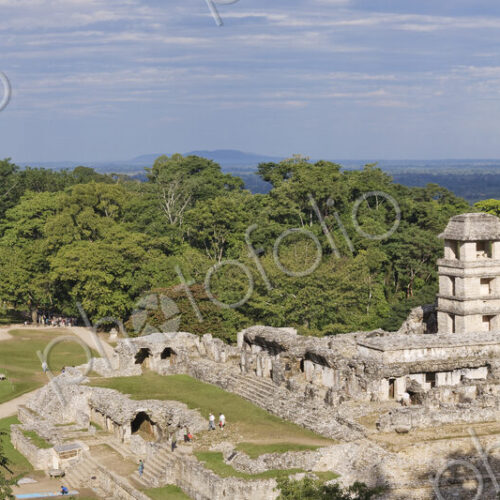 Mayan ruins, Palenque, Chiapas, Mexico