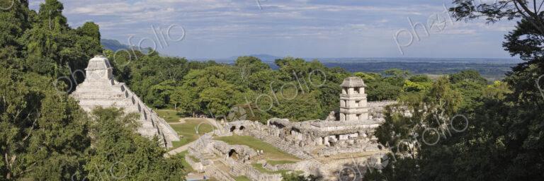 Mayan ruins, Palenque, Chiapas, Mexico