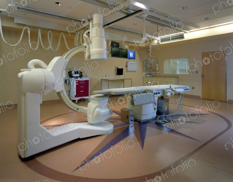 Medical imaging equipment in hospital