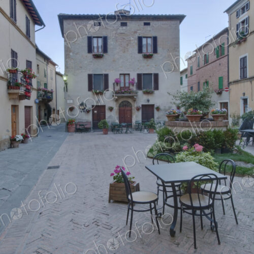 Medieval Square in Italy Medieval Square in Italy