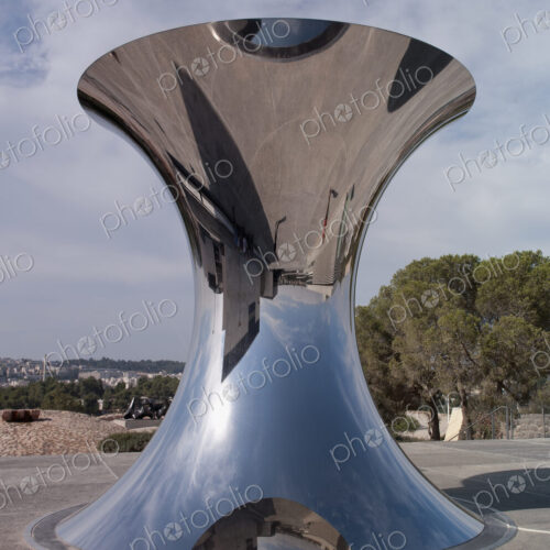 Metal Reflective Sculpture
