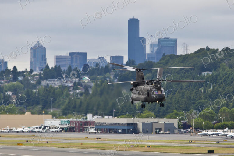 Military Helicopter Landing