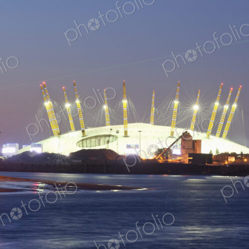 Millenium Dome at Night