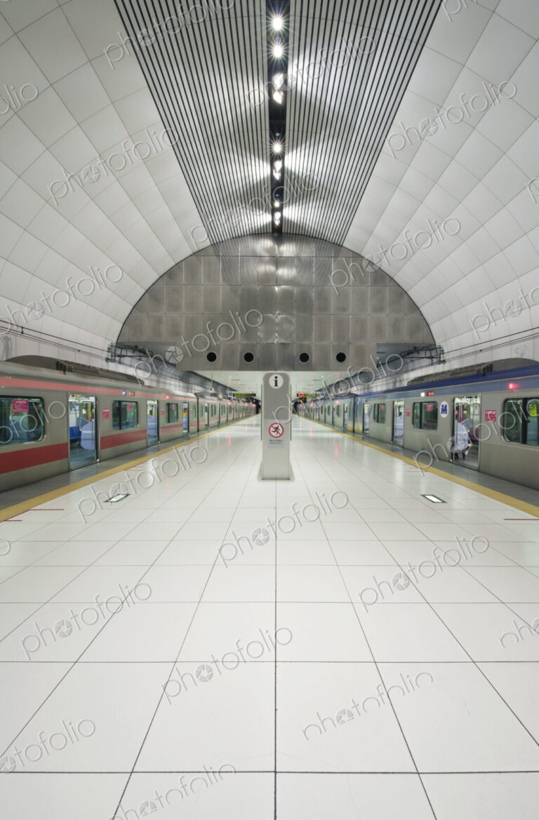 Minato Mirai Line, Motomachi Chukagai Subway Station, Yokohama, Japan