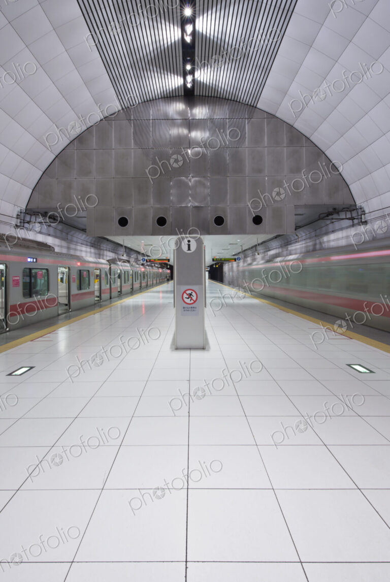 Minato Mirai Line, Motomachi Chukagai Subway Station, Yokohama, Japan