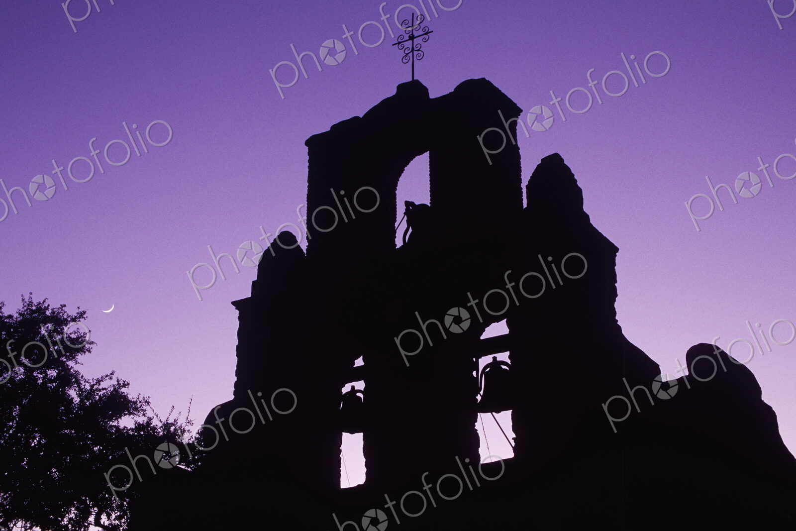 Mission Espada at Dusk