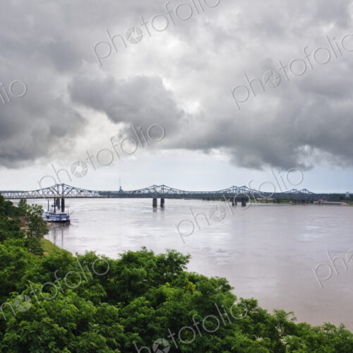 Mississippi River in Full Flood Mississippi River in Full Flood