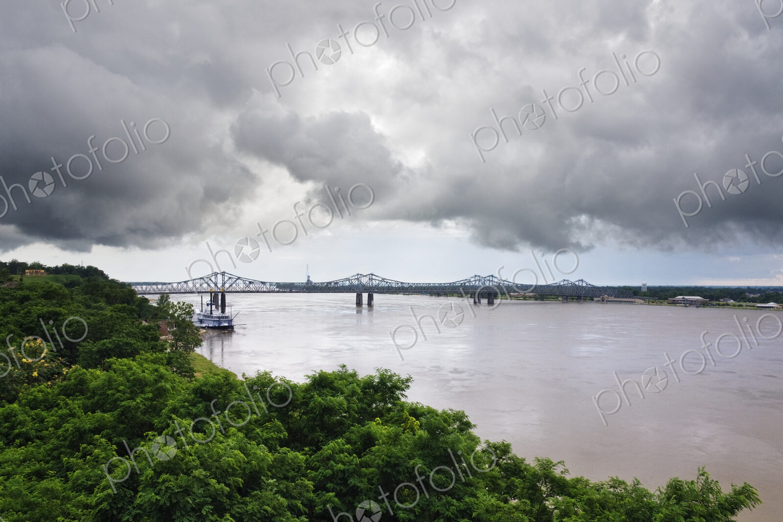 Mississippi River in Full Flood
