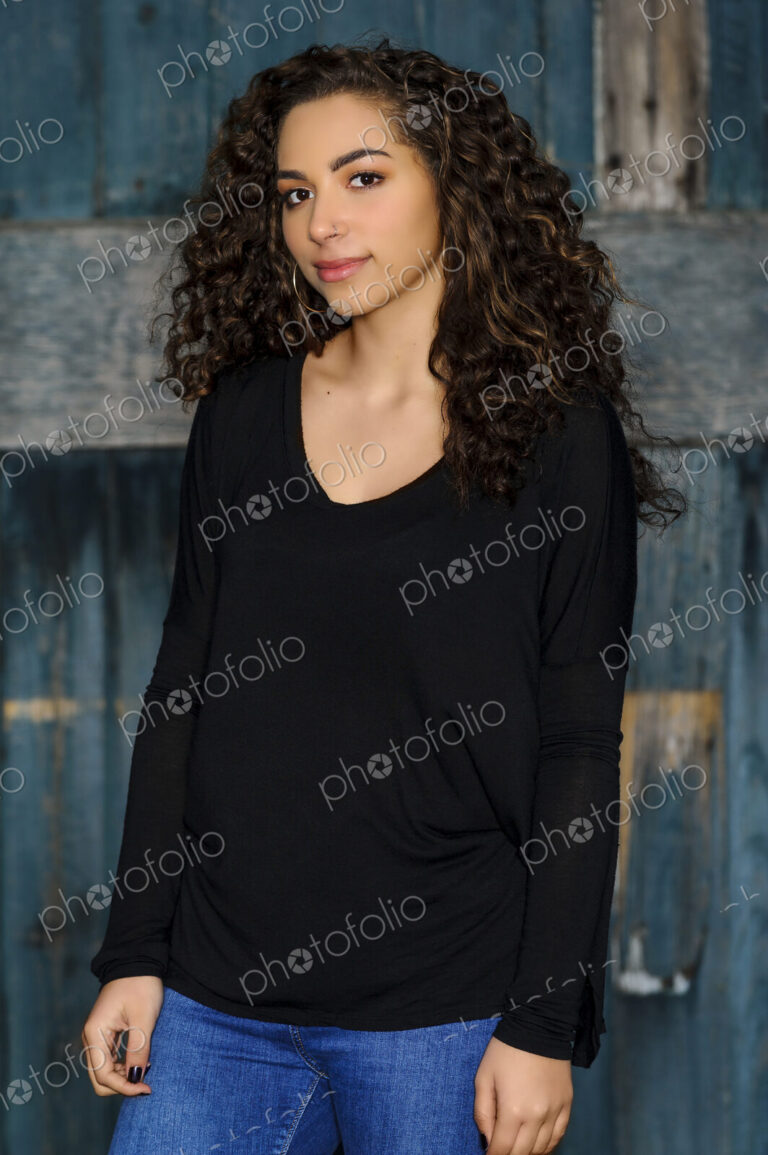 Mixed race woman standing outdoors