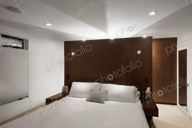 Modern Bedroom in a house