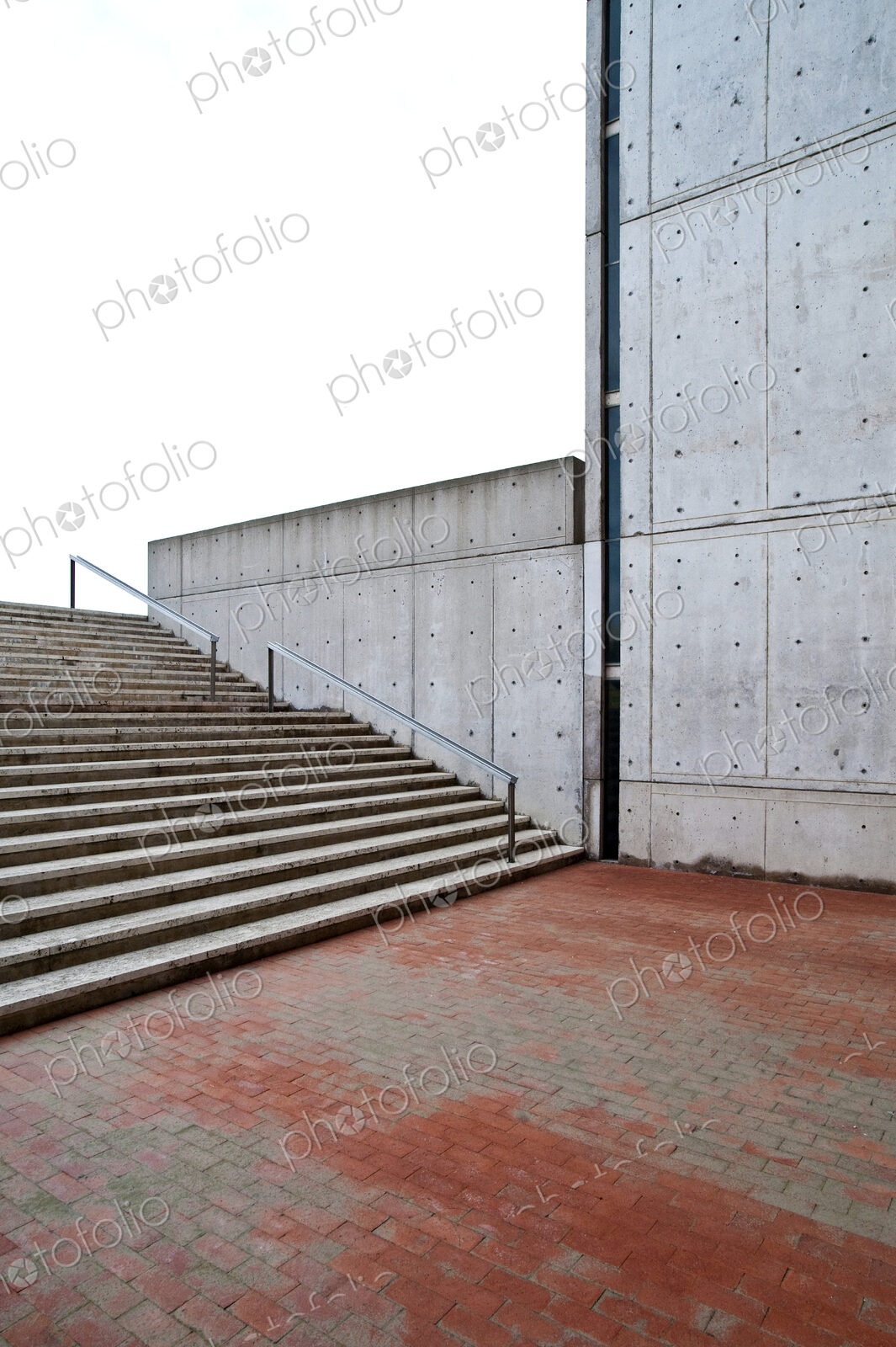 Modern Buildings and Stairs