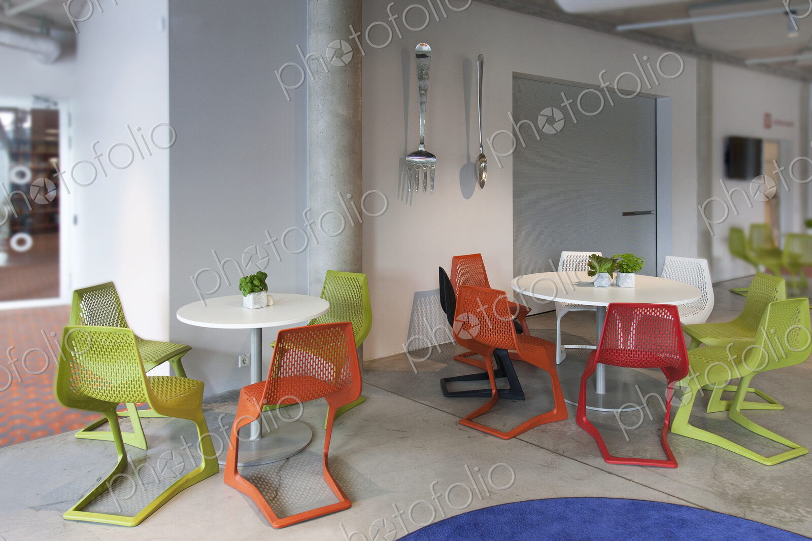 Modern Cafe Dining Room