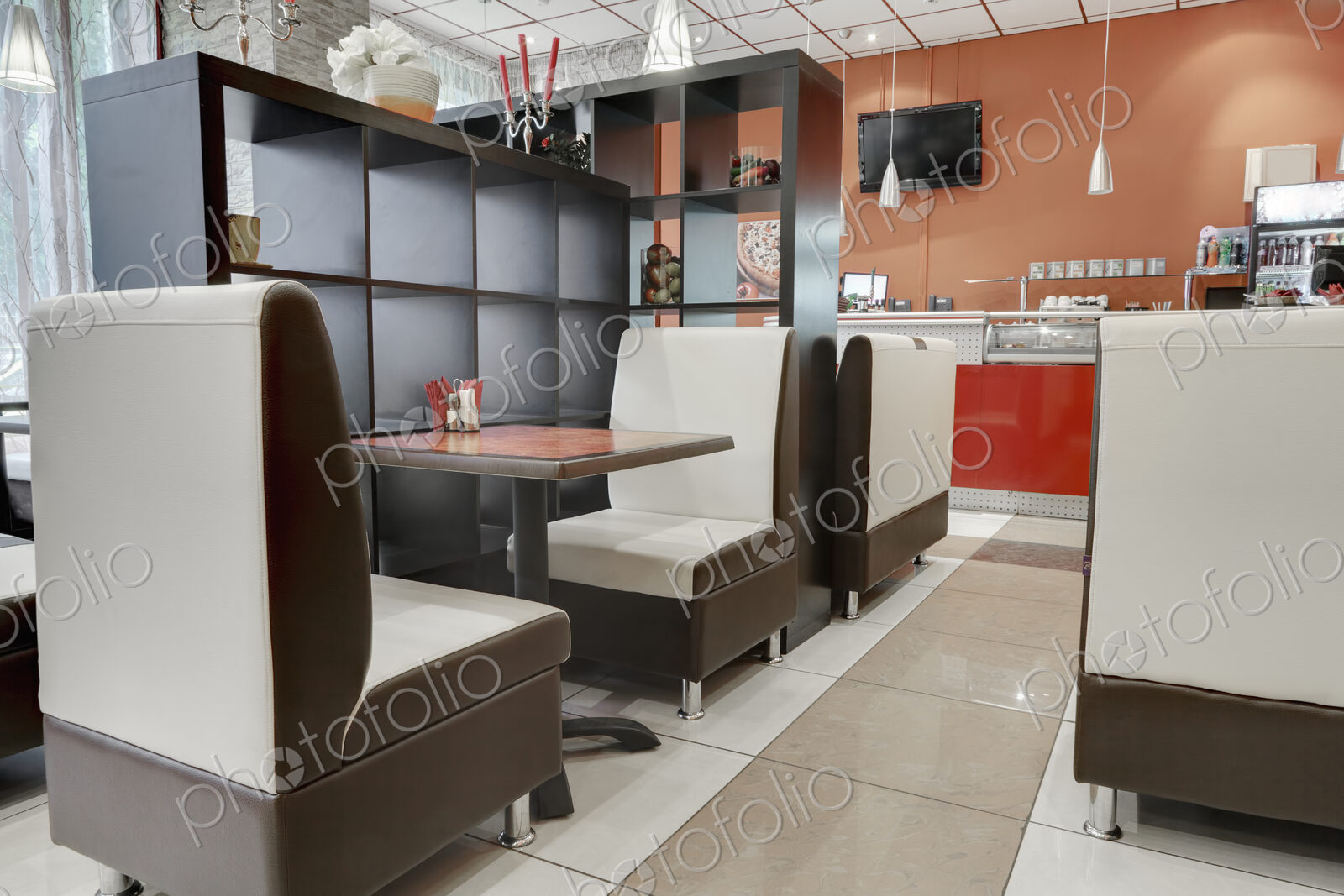 Modern Cafe Dining Room