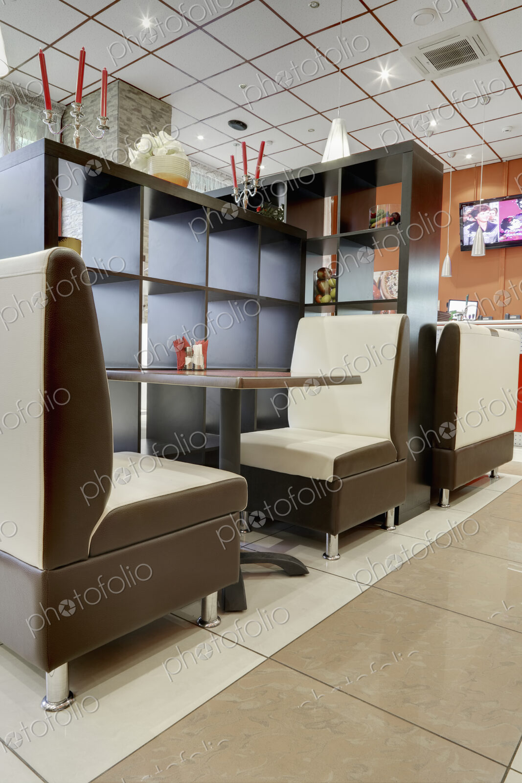 Modern Cafe Dining Room