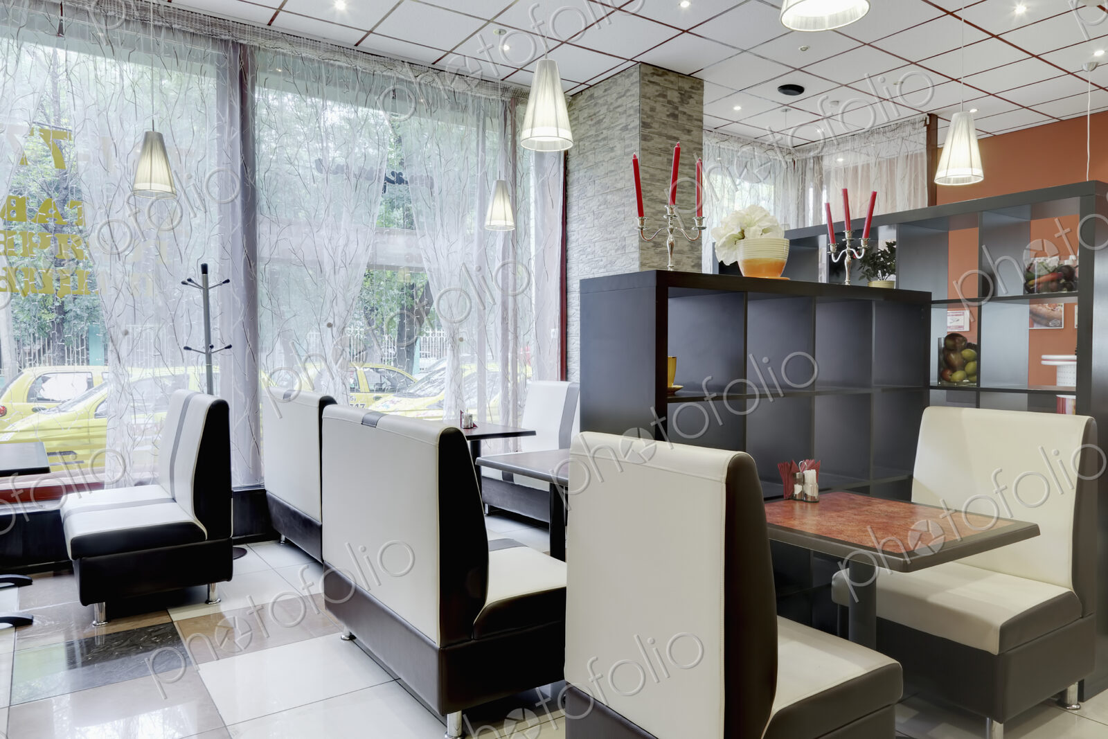 Modern Cafe Dining Room