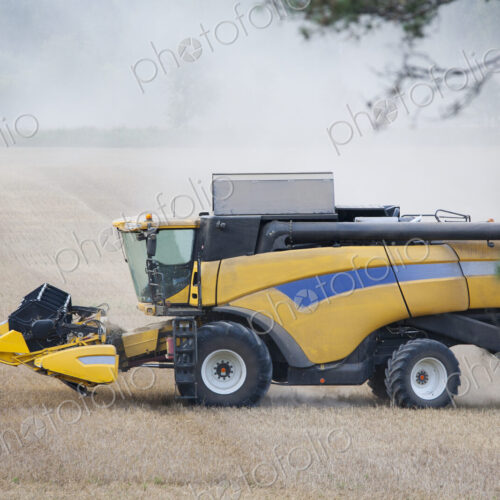 Modern Combine Harvester Modern Combine Harvester