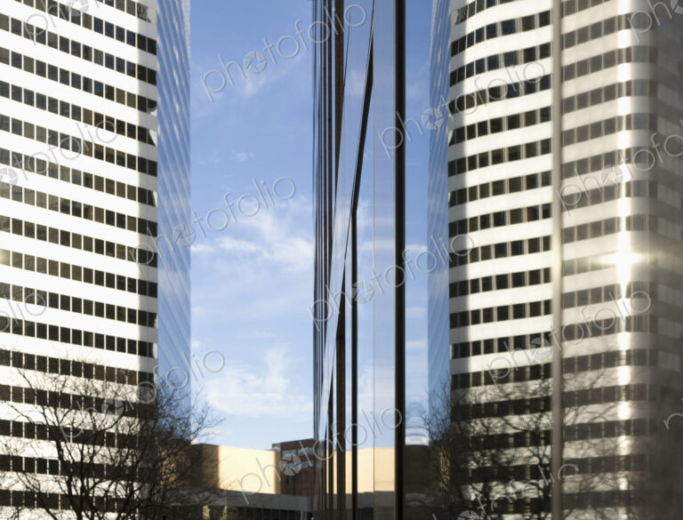 Modern High Rise Office Buildings