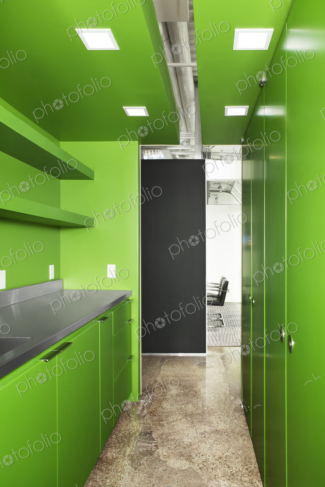 Modern Interior Storage Room