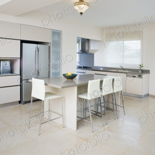 Modern Kitchen and Dining Table Modern Kitchen and Dining Table