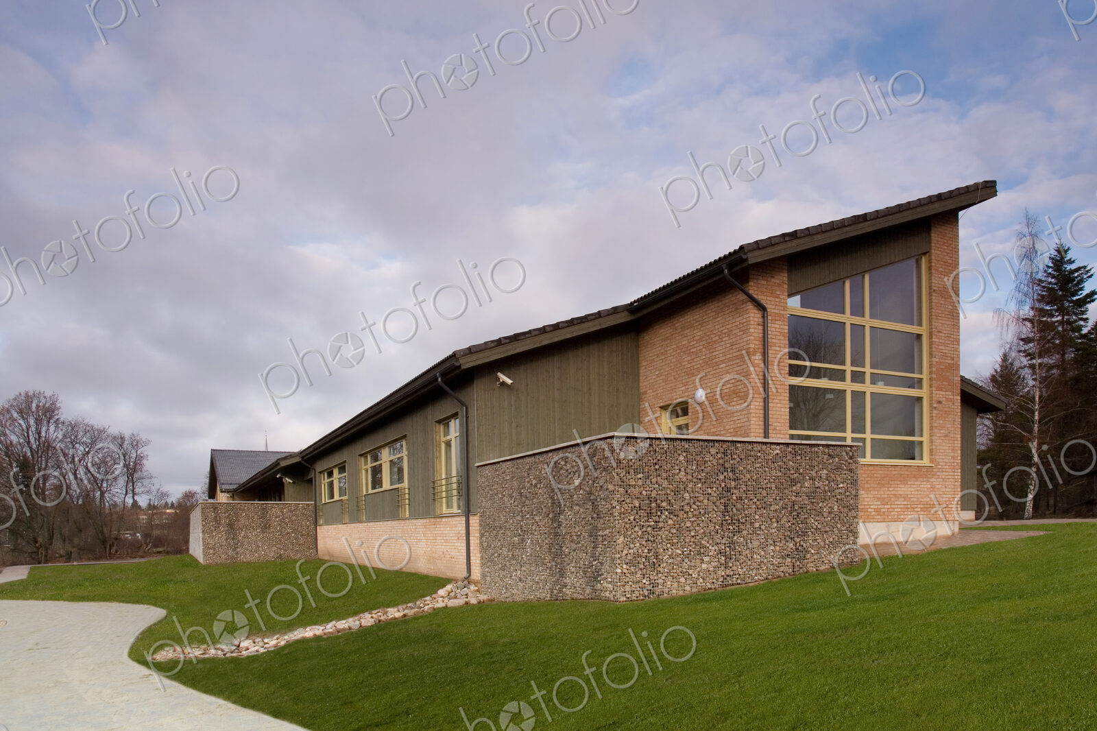 Modern Nursing Home Exterior
