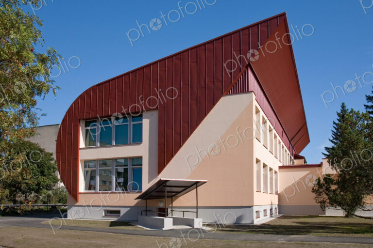 Modern School Building