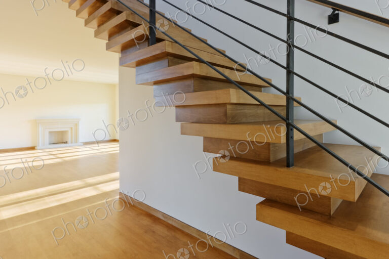Modern Wood Staircase