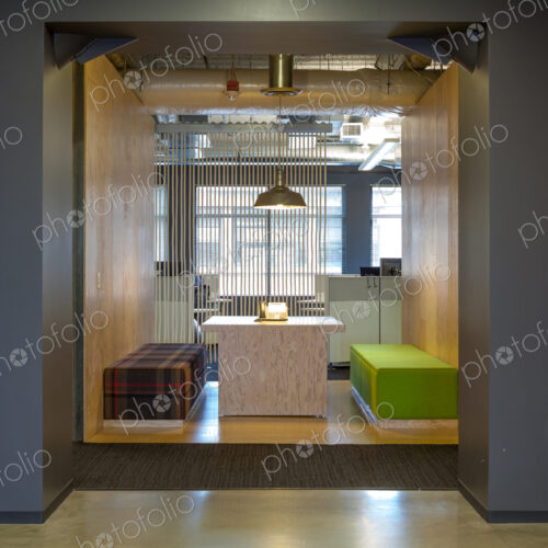 Modern architecture in office conference room Modern architecture in office conference room