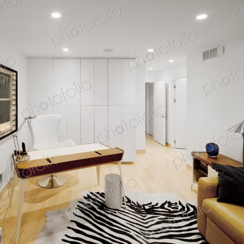 Modern office in a home Modern office in a home
