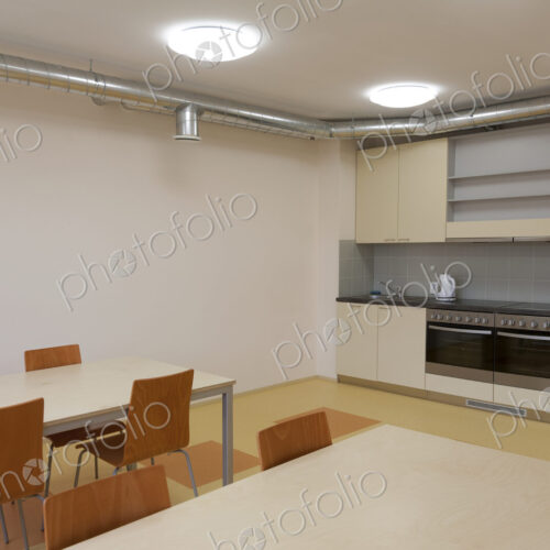 Modern youth hostel building. Kitchen and eating areas. Two ovens,kettle and toaster. Modern youth hostel building. Kitchen and eating areas. Two ovens,kettle and toaster.