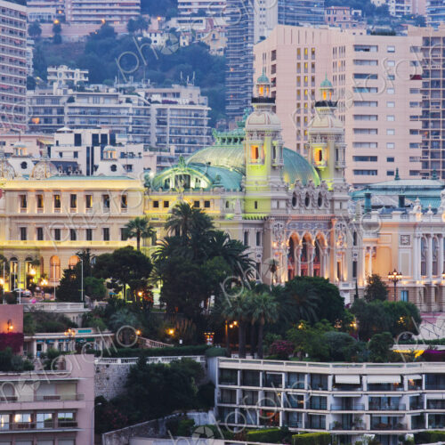 Monte Carlo Casino at Dusk