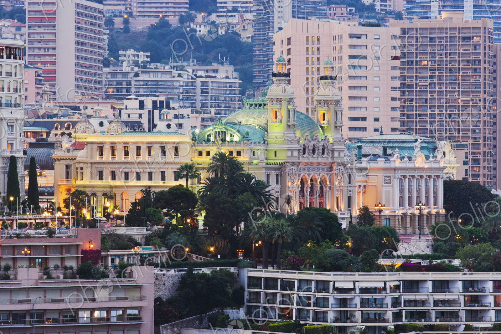 Monte Carlo Casino at Dusk