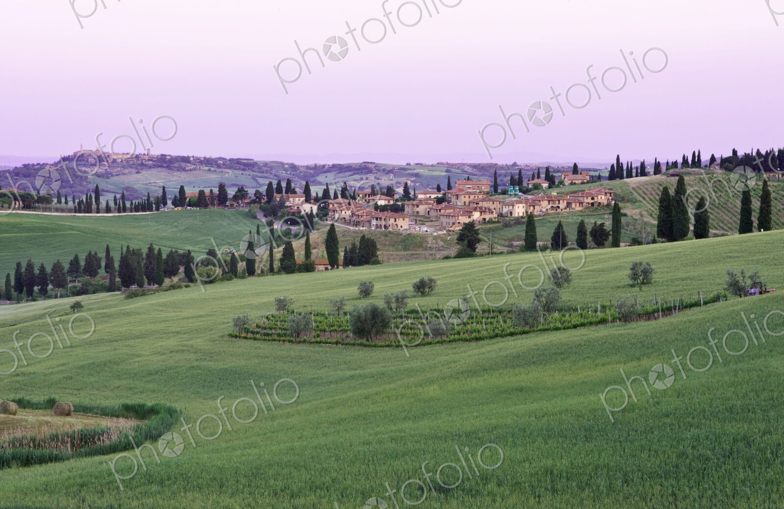 Montecchiello at Dawn