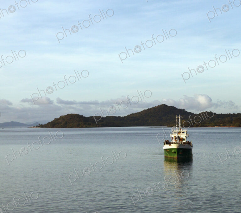 Motorboat in Calm Water