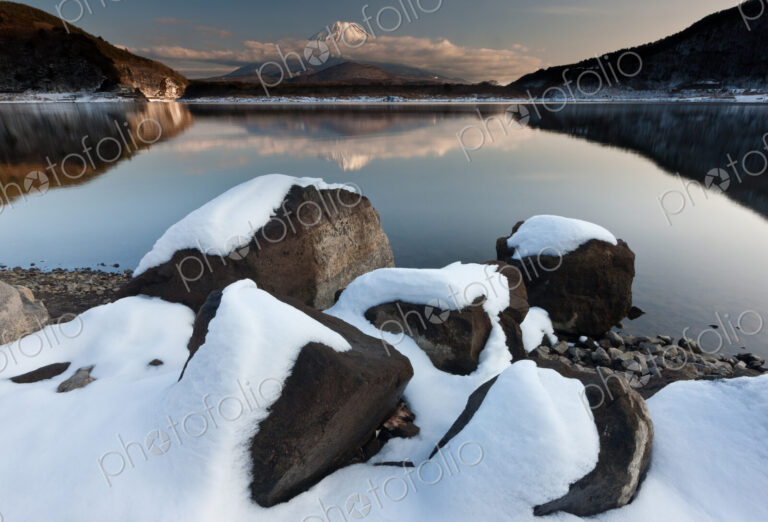 Mt. Fuji and Lake Kawaguchi, Japan