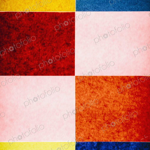 Multi-colored pieces of recycled construction paper. A pattern of rectangles, in… Multi-colored pieces of recycled construction paper. A pattern of rectangles, in…