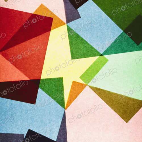 Multi-colored pieces of recycled construction paper. Shapes, triangles and different… Multi-colored pieces of recycled construction paper. Shapes, triangles and different…
