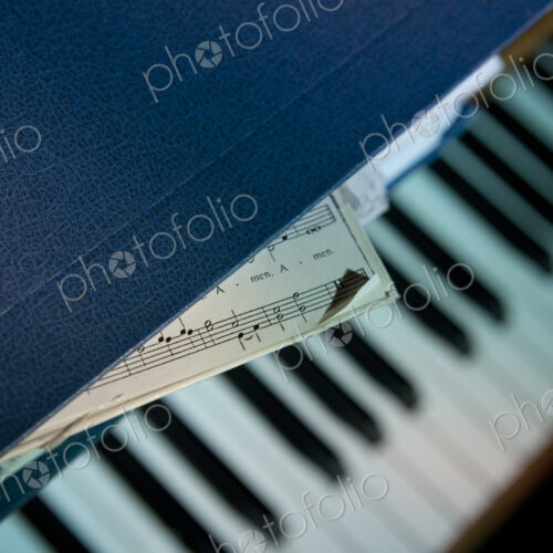 Music Book On Piano Music Book On Piano