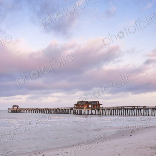 Naples Pier at Dawn