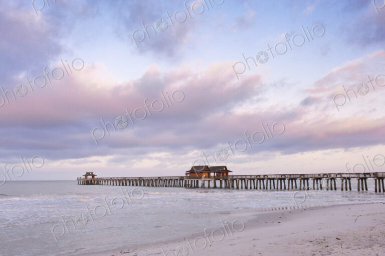 Naples Pier at Dawn