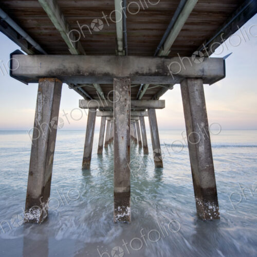 Naples Pier at Dawn