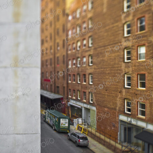 Narrow City Street Narrow City Street