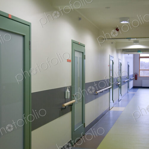 Narrow Nursing Home Hallway