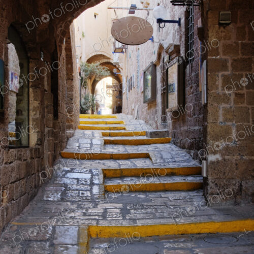 Narrow Old Style Street Narrow Old Style Street
