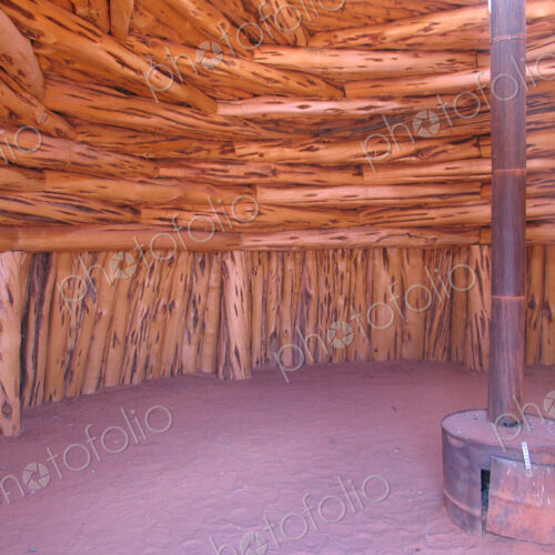 Navajo Hut Interior
