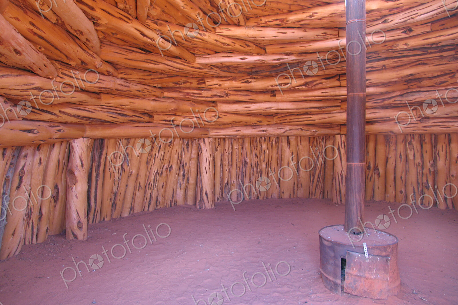 Navajo Hut Interior