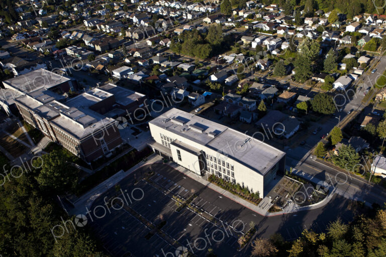 Neighborhood Aerial Shot